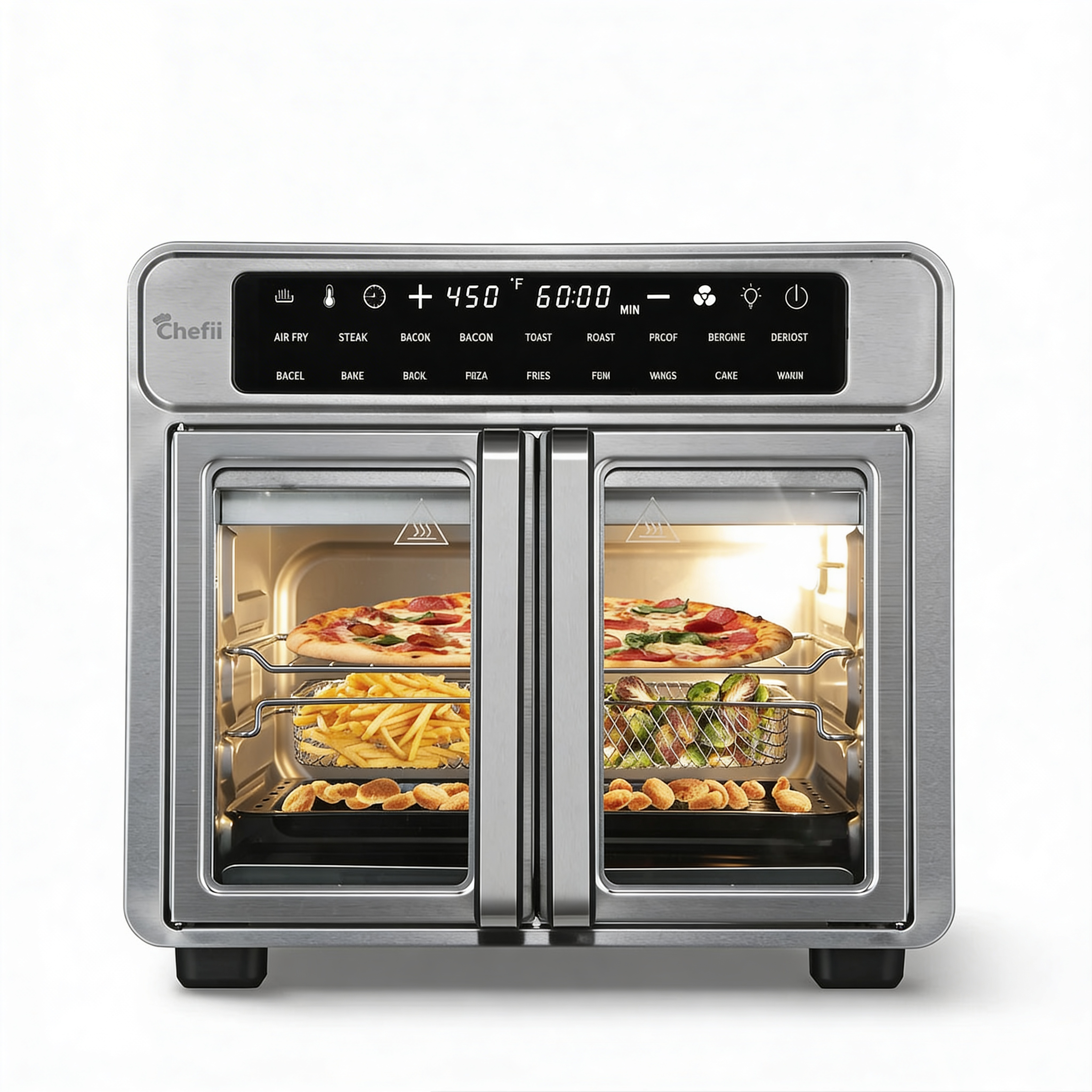 Chefii 26qt French Door Air Fryer Oven