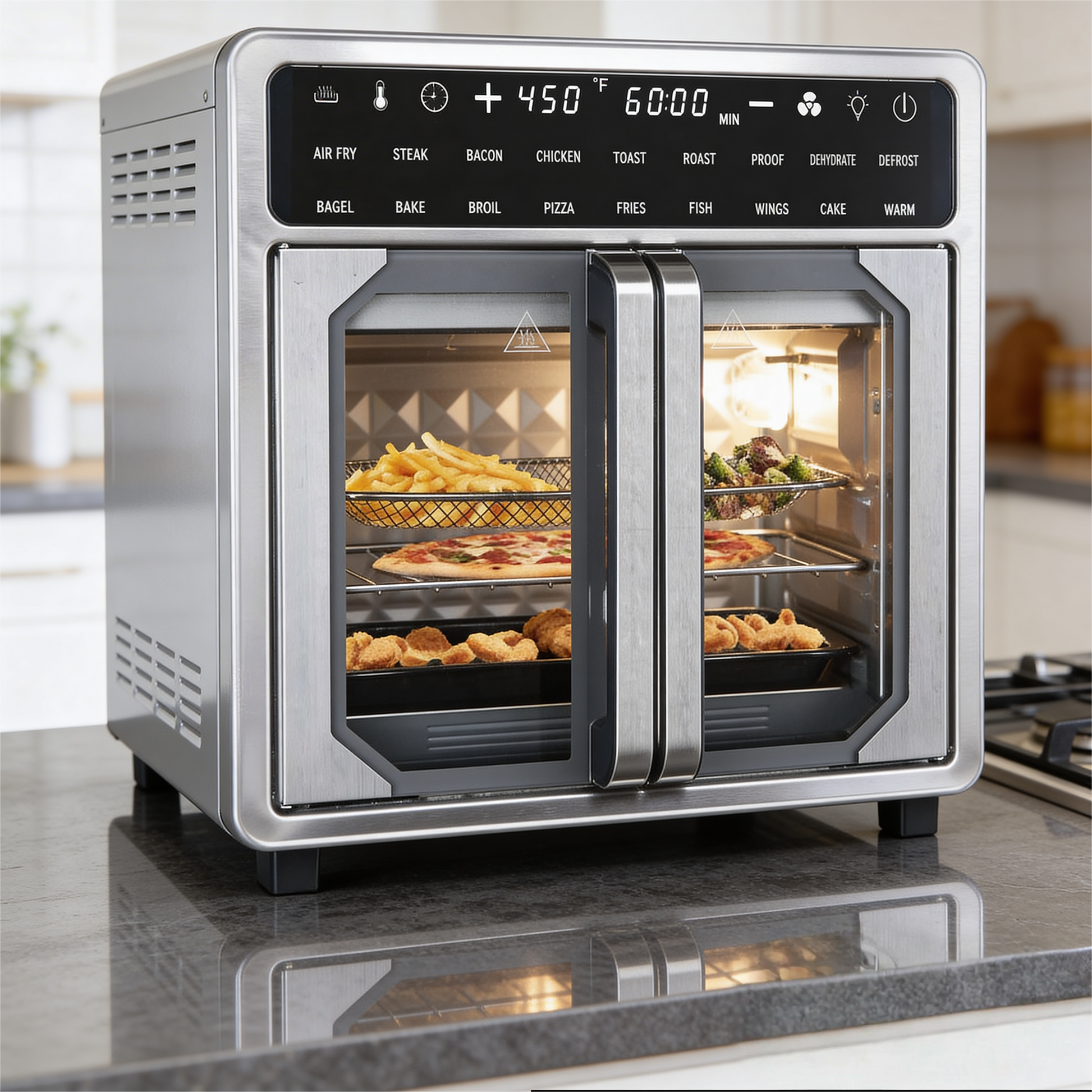 Chefii 18qt French Door Air Fryer Oven