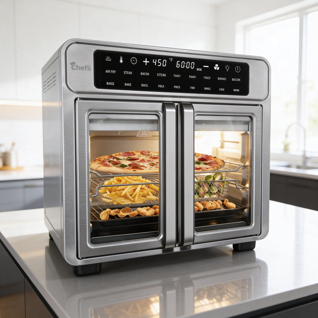 Chefii 26qt French Door Air Fryer Oven
