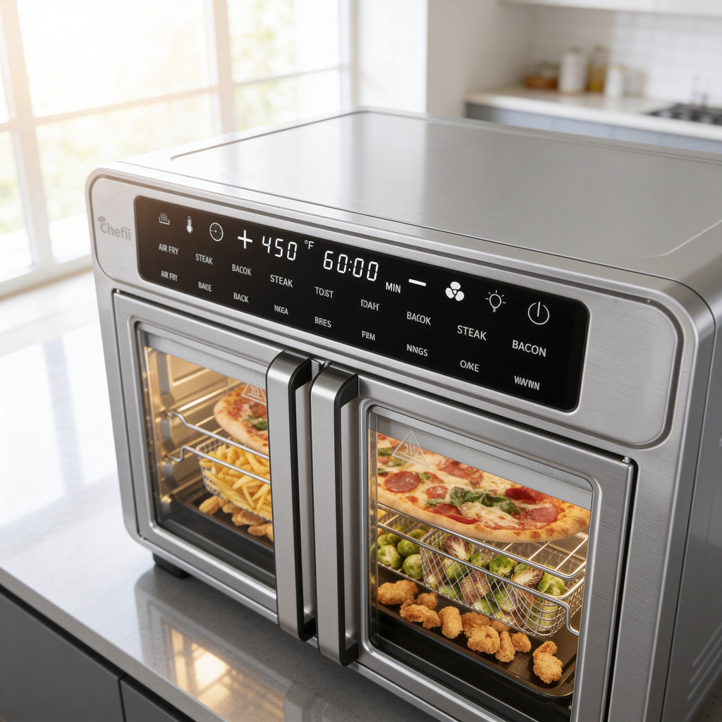 Chefii 26qt French Door Air Fryer Oven